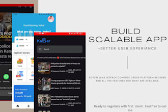 do mobile app development app developer java kotlin flutter ai powered app