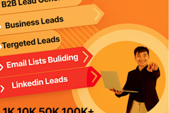 do b2b lead generation and email list building