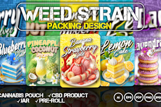 create custom weed packaging labels for your cannabis brand