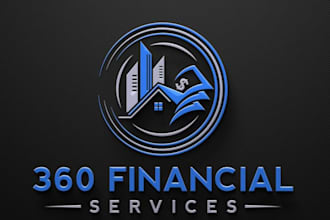 design a professional and trustworthy finance or fintech logo