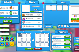 create professional roblox UI, gui for your game