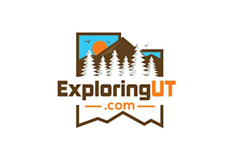 make good looking adventurous logo for an adventure company