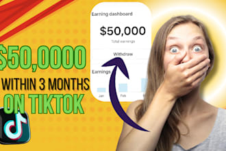 create tiktok UK,USA,germany,france accounts with creaters rewards program