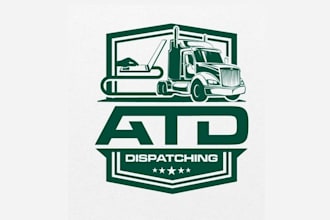 design beautiful logo for our truck dispatching service