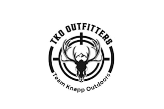 design creative particular hunting outfitter logo