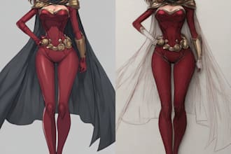 design your very own superhero or villain in marvel style
