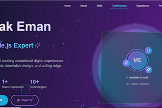 create responsive full stack mern app