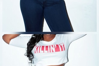 reshape and retouch body in photos naturally and professionally