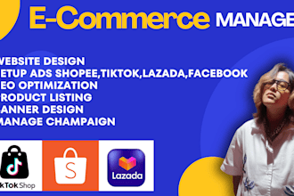 manage and optimize e commerce, shopee, tiktokshop