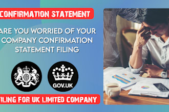 file confirmation statement for UK limited company