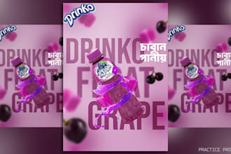 do social media, instagram post, food poster, banner, product poster design