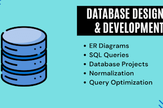 create sql queries and design normalized databases