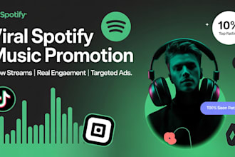 promote your spotify music and viral it on spotify