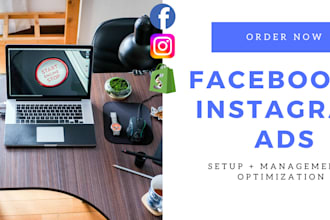 do facebook ads campaign, instagram ads, shopify ads