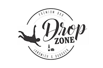 design stand out sandwich and burgers bar logo