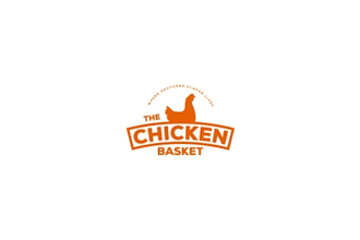design outstanding super chicken basket logo