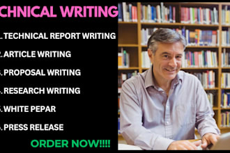 write user manuals, documentation, and technical articles