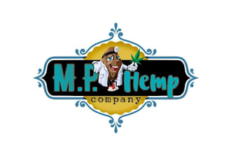 design exceptional excellent hemp farms logo