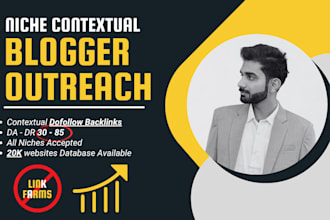 do SEO contextual backlink building through blogger outreach