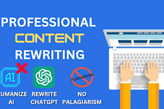 rewrite blog posts and articles into fluent english