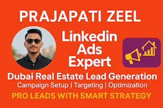generate property leads with linkedin ads dubai