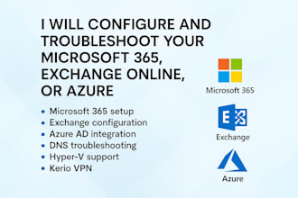 fix issues and set up microsoft 365 azure or exchange online