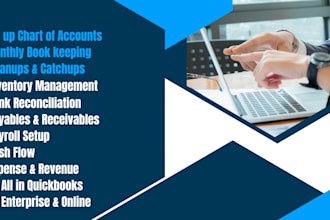 good at bookkeeping using quickbooks online and desktop