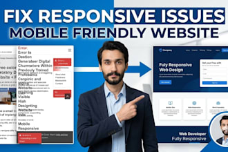 fix responsive design and mobile issues