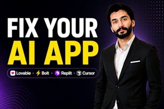 fix bugs and improve your lovable replit bolt or cursor app
