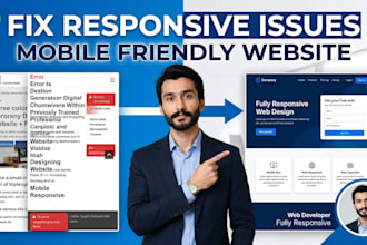 fix responsive design and mobile issues