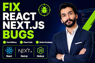 fix bugs in react nextjs and nodejs app