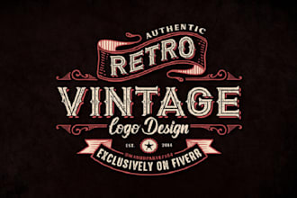 design awesome retro vintage logo