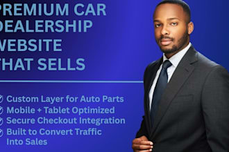 car wash website car dealership website