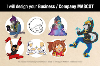 design your business company mascot