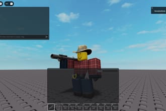 be your expert roblox developer game ai lua scripter gui vfx ugc model weapons