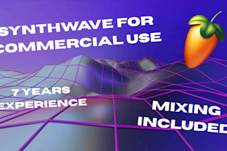 create synthwave music for any purpose