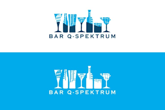 design best monochrome small bar logo