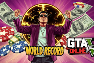 help you get a gta v online world record and rare tattoo