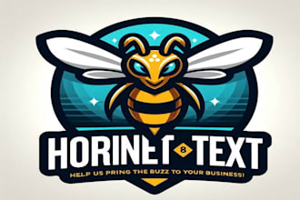 design high quality bee logo