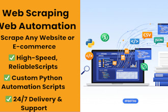 do website scraping,web scraping with beautifulsoup, selenium and python