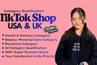 approve tiktok shop category and unlock restricted categories tiktok shop