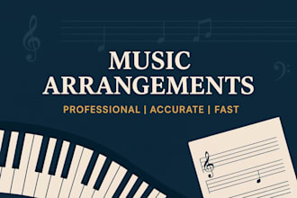 do music arrangements tailored for any style or ensemble