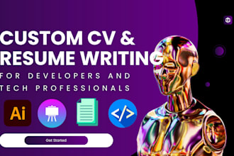 write, edit your CV, resume, cover letter for developers