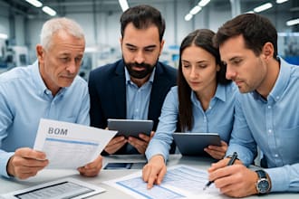 prepare or review your bom for manufacturing