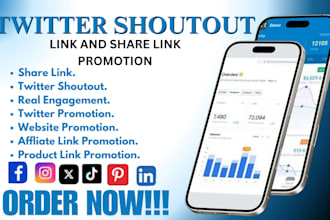 do twitter sharing and shoutouts, crypto share link to 80m USA UK fb ig audience