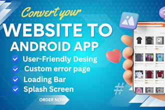convert website to android mobile app webview