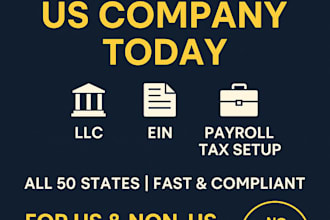 register your US llc and payroll taxes in any state