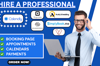 setup calendly simplybook me acuity scheduling vagaro fresha setmore booksy