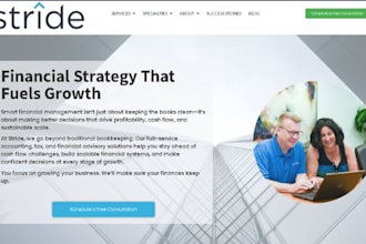 deign squarespace accounting website tax advisory website bookkeeping website