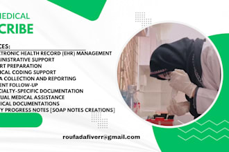 be a professional medical scribe and do patient charting